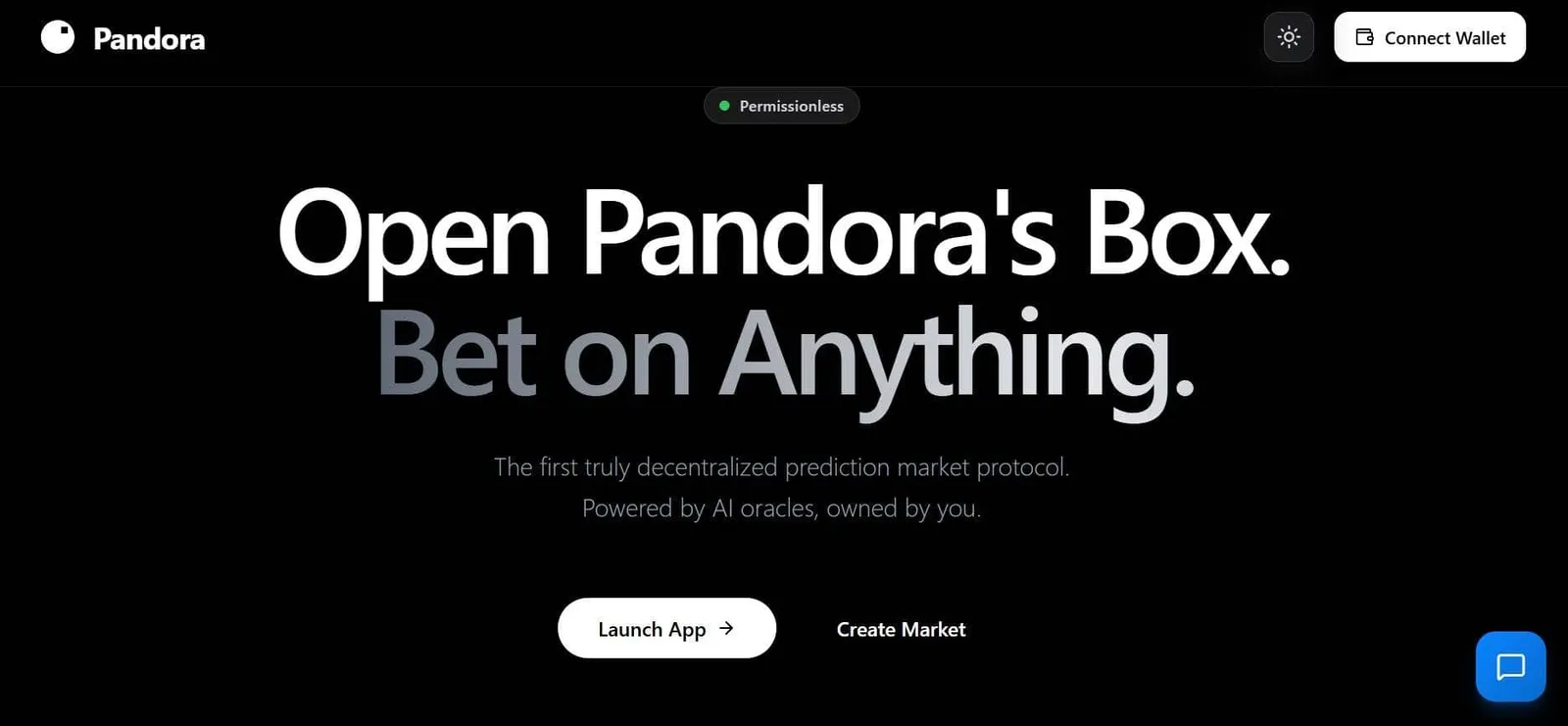 Pandora banner